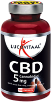 Lucovitaal Cbd cannabidiol 5mg 180 capsules