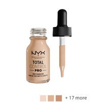 NYX Professional Makeup Total Control Pro Drop Foundation Drops  13 ml Nr. TCPDF25 - Deep Ebony