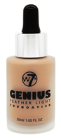 W7 Genius Foundation - Natural Tan 30ml