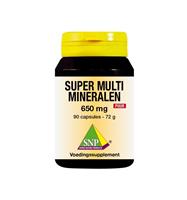 SNP Super multi mineralen 650 mg puur 90 capsules