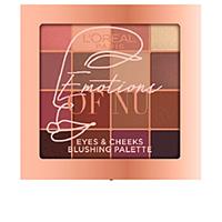 L'Oréal París EMOTIONS OF NU eyes & cheecks blushing palette 18,4 gr