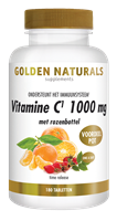 Golden Naturals Vitamine C 1000mg met rozenbottel Tabletten