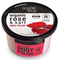 Organic Shop Pearl Rose Body Polish