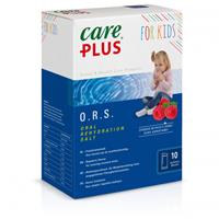 Care Plus O.r.s. framboos for kids 10 sachets