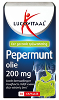 Lucovitaal Pepermuntolie 200mg 30 capsules