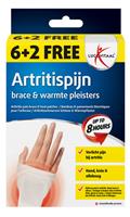 Artritis warmte pleister 8 Stuks