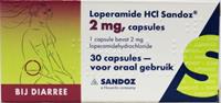 Sandoz Loperamide 2 mg 30 capsules