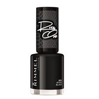 Rimmel 60 Seconds Rita Shades of Black Nail Polish (Various Shades) - Black Black 900