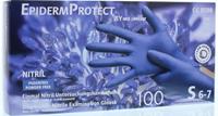 CMT EpidermProtect Nitriel Onderzoekhandschoen Poedervrij S Blauw