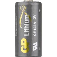 GP Batteries GPCR123A CR123A Fotobatterij Lithium 1400 mAh 3 V 1 stuk(s)