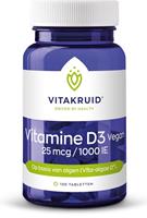 Vitakruid Vitamine D3 Vegan 25 Mcg Tabletten