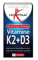 Lucovitaal Vitamine k2 + d3 60 caps 60caps