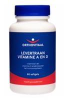 Levertraan vitamine a en d 60sft