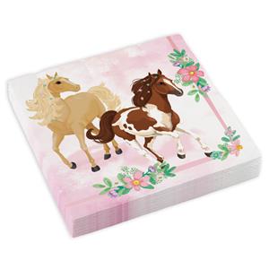 amscan Servetten paarden beautiful horses 20 stuks