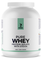 PowerSupplements Stevia Whey Protein Isolate 2000g - Vanille - Stevia