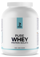 PowerSupplements Pure Whey Protein Isolate 2000g - Bos-Aardbei