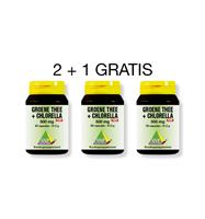 SNP Groene thee chlorella 500 mg 2 + 1