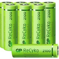 GP Batteries ReCyko+ HR06 Oplaadbare AA batterij (penlite) NiMH 2100 mAh 1.2 V 8 stuk(s)