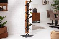 Wijnrek Barracuda 140cm massief Teak Hout - 37630