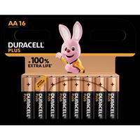 Duracell Plus-AA CP16 Mignon (AA)-Batterie Alkali-Mangan 1.5V 16St.