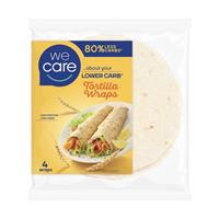 WeCare Lower Carb Tortilla Wraps