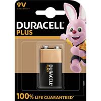 Duracell Plus-9V B1 9V Block-Batterie Alkali-Mangan 9V 1St.