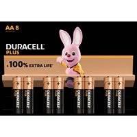 Duracell Plus-AA K8 AA batterij (penlite) Alkaline 1.5 V 8 stuk(s)