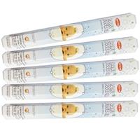 5x Pakje Wierook Stokjes Baby Powder