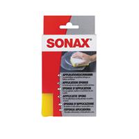 Sonax Schwamm Applikations-Schwamm, (1 St.), zum Auftragen und Verarbeiten von Polituren, Wachsen, Kunststoffpflegemitteln