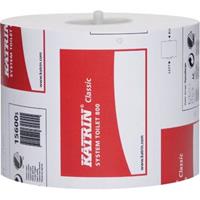 Toiletpapier Katrin Plus System 2-laags 800vel 36rollen wit