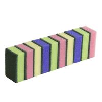 20x Gekleurde Schuursponzen / Sponzen - 9 X 6 X 3 Cm - Schoonmaak / Keukenartikelen