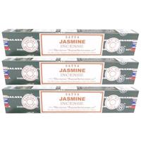 3x Nag Champa Wierook Jasmine 15 Gram