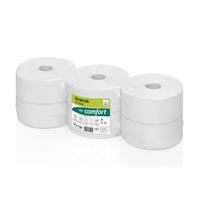 Wepa Comfort Toiletpapier, 2-laags, Jumbo-rol 1520 Vel, Pak à 6 Rollen