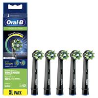 Oral-B Tandenborstelkoppen Cross Actie Zwart 5 pcs