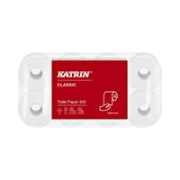 Katrin toiletpapier Classic wit 2laags 400vel per rol, 6x8rollen