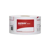 Katrin jumbo toiletpapier Classic wit 2laags afm. 8,8x25 12x600vel