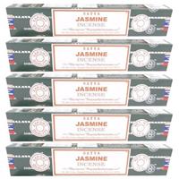 HEM 5x Nag Champa Wierook Jasmine 15 Gram