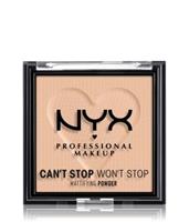 NYX Professional Makeup Can’t Stop Won’t Stop Mattifying Powder Kompaktpuder 6 g Nr. 03 - Light Medium