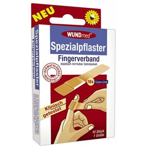 WUNDMED Spezialpflaster Fingerverband 12 cm x 2 cm - 