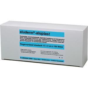 W. SÖHNGEN Pflaster aluderm-aluplast 12x2cm SÖHNGEN 100Stck hygien.eingesiegelt