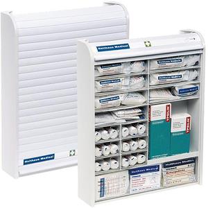 HOLTHAUSMEDICAL Holthaus Medical Verbandschrank Rollmed m.Rollo gef. DIN 13157