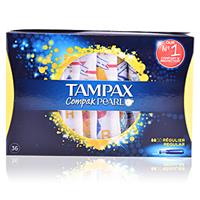 Tampax PEARL COMPAK tampón regular 36 uds