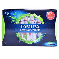 Tampax PEARL COMPAK tampón super 36 uds