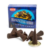 Spiru HEM Wierook Kegels Frankincense Mirre (1 doosje)