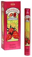 HEM Wierook - Strawberry - Slof / Voordeelbox (6 Pakjes / 120 stokjes)