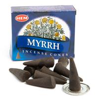 Spiru HEM Wierook Kegels Mirre (1 doosje)