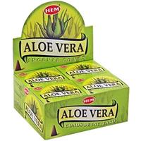 Spiru HEM Wierook Kegel Aloevera (12 pakjes)