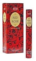 HEM Wierook - Red Rose - Slof / Voordeelbox (6 Pakjes / 120 stokjes)