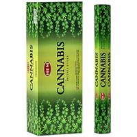 HEM Wierook - Cannabis - Slof / Voordeelbox (6 Pakjes / 120 stokjes)