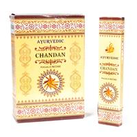 Spiru Ayurvedische Masala Wierook Chandan Premium (12 doosjes)